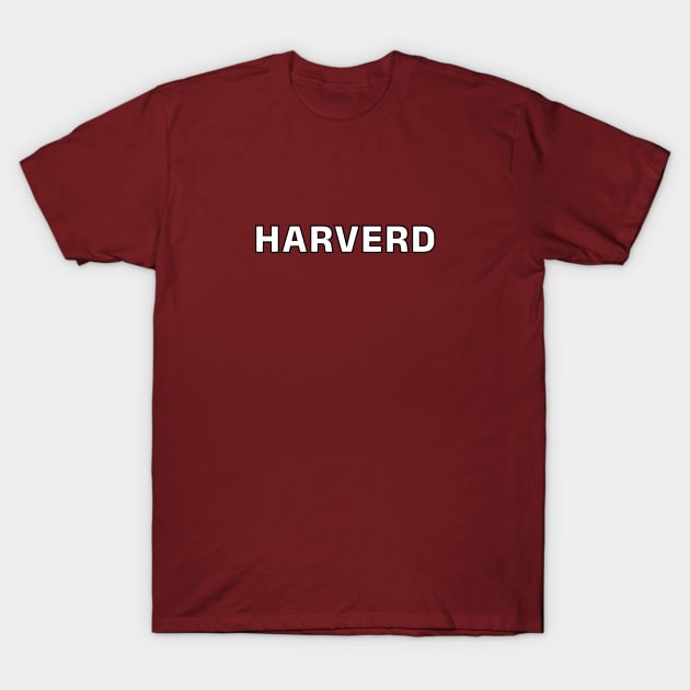 Harverd T-Shirt by MrWho Design